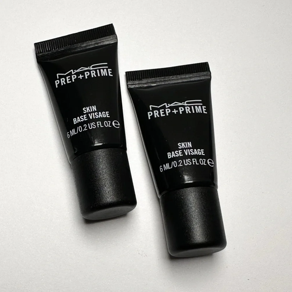 🆕 MAC Mini Matte Lipstick Shade: Lady Danger & 2 Prep + Primer Sample (6 mL) Set